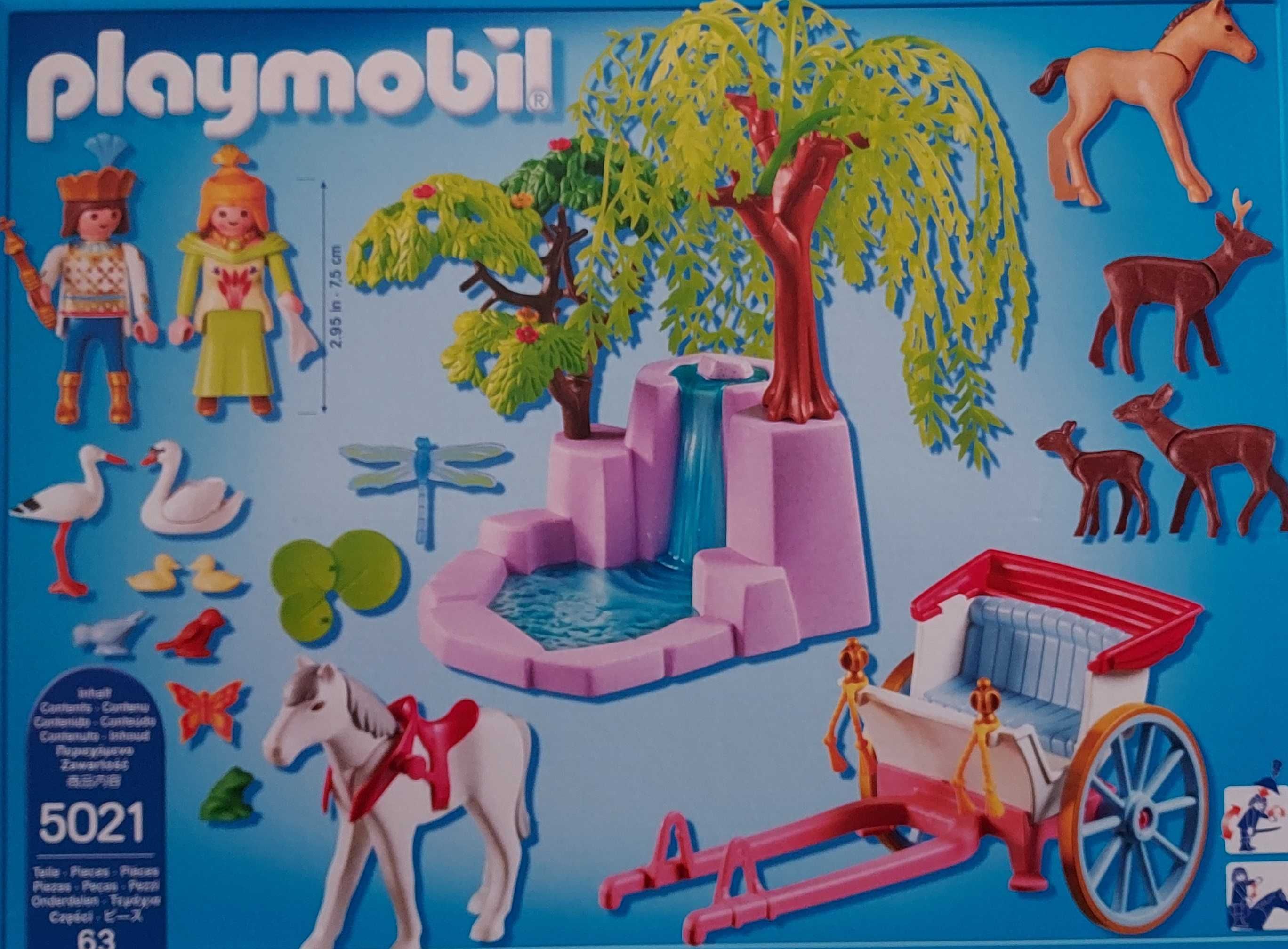 Klocki PLAYMOBIL 5021 Księżniczka  I Książe Z RYDWANEM