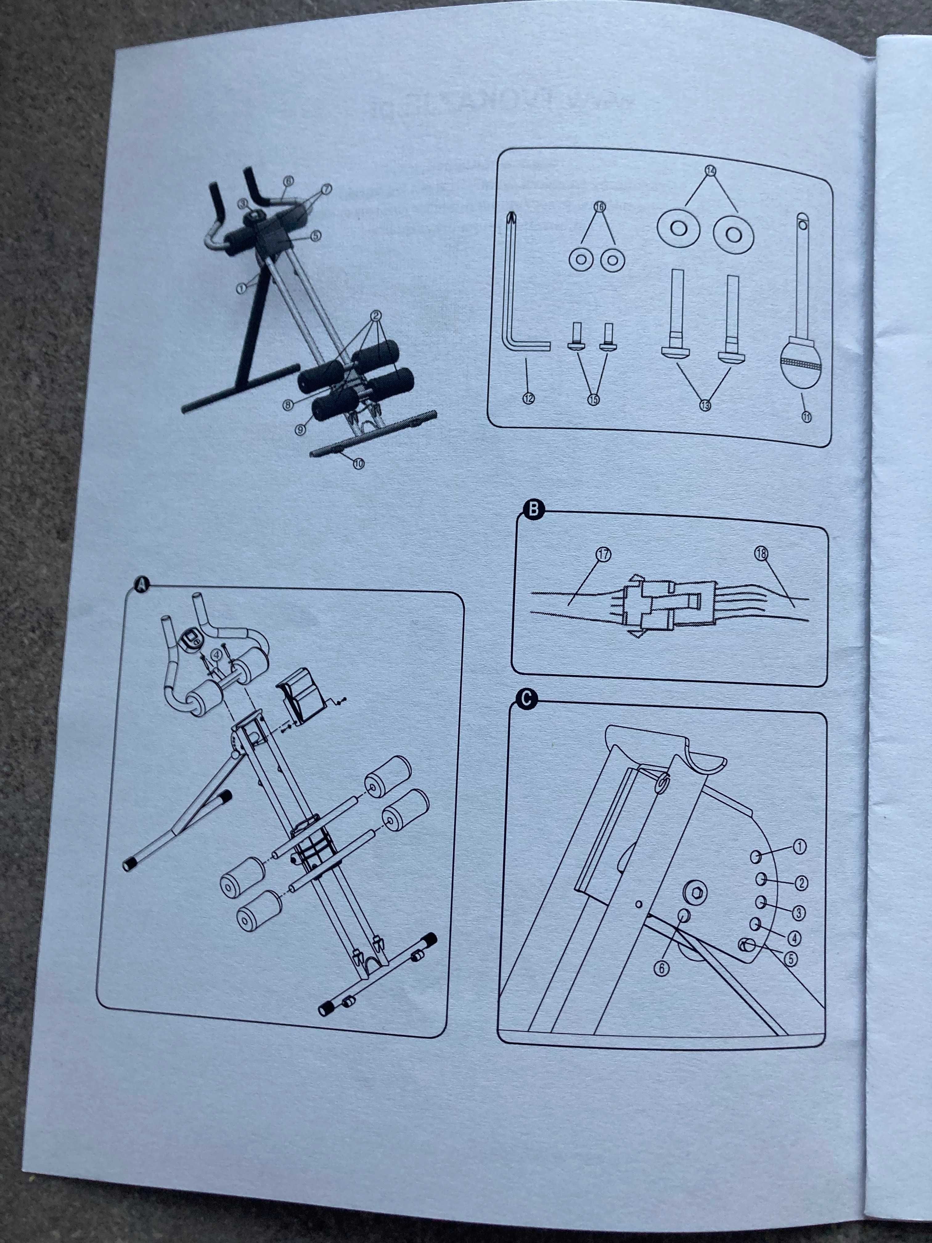 Przyrząd do ćwiczeń Gym form AB Generator