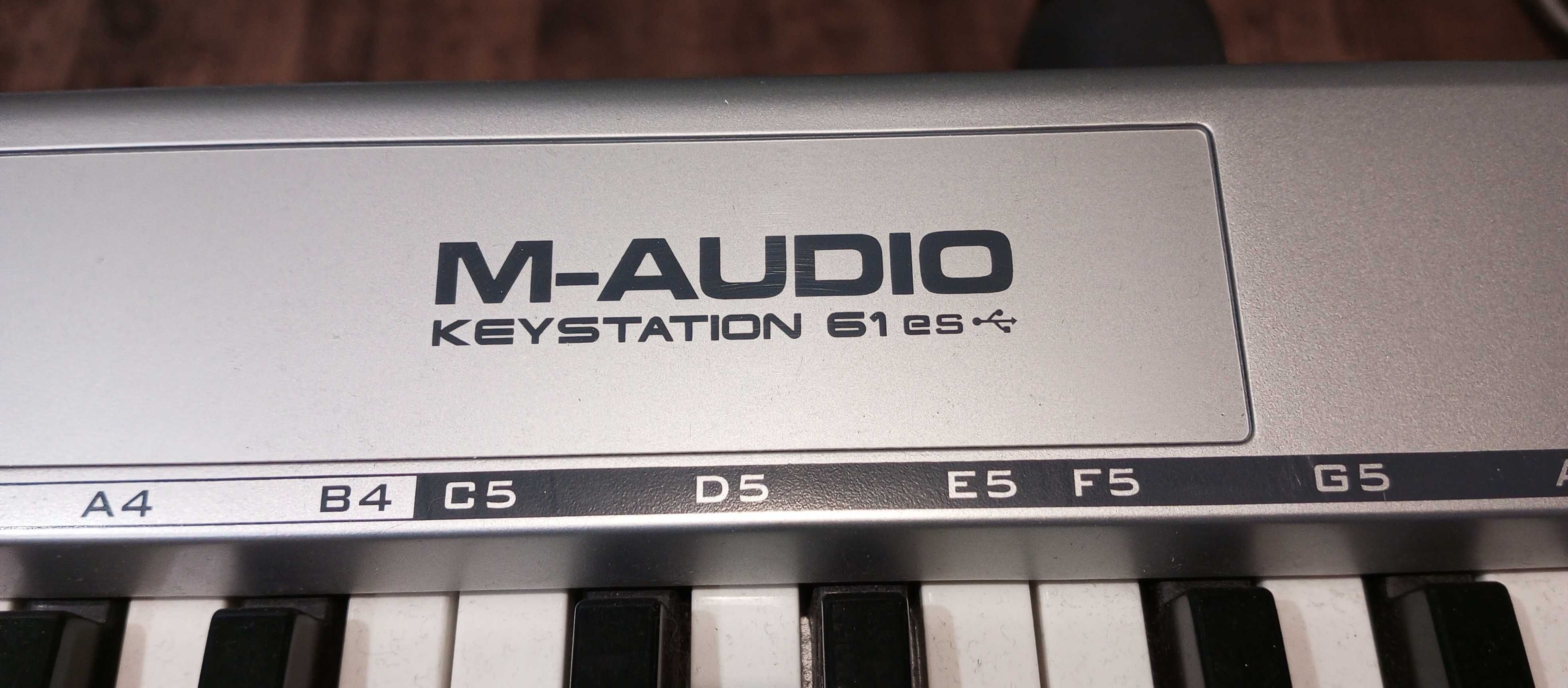 M-Audio Keystation 61 es міді клавіатура