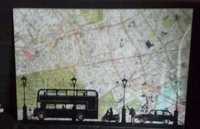 IKEA plakat 100x70cm mapa Londynu