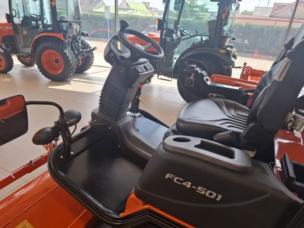 Kosiarka Kubota FC4-501, 50KM bijakowa 4w1 z koszem wysoki wysyp 1300L