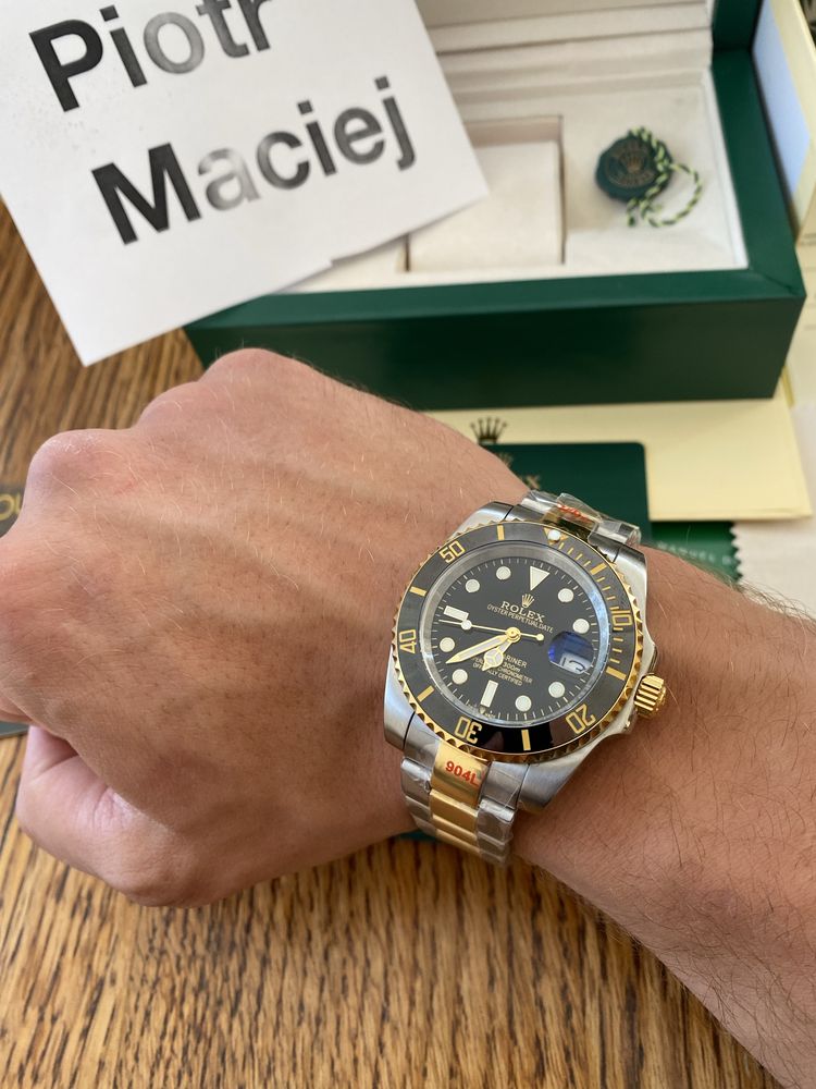 Submariner Date zegarek nowy zestaw