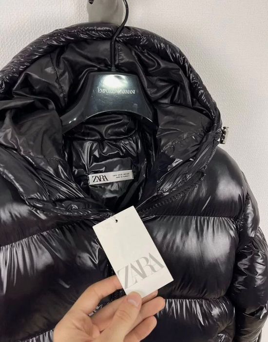 Пуховик zara puffer