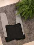 Getry/leginsy czarno-szare 36