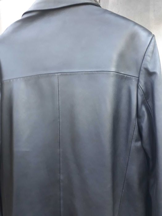 Пиджак натуральный кожаный - р XXL - BEIDER  и кож. желет - р.6XL