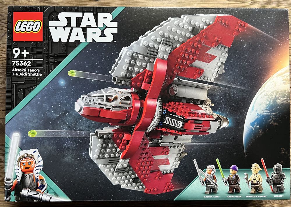Lego Star Wars 75362 Ahsoka Tano’S T6 Jedi Shuttle - bez figurek