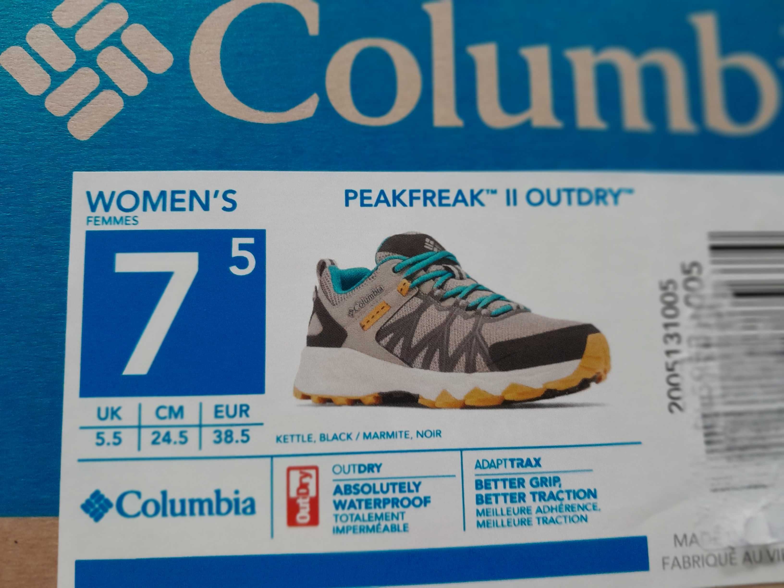 Buty trekingowe damskie Columbia Peakfreak II Outdry 38,5