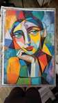 obraz na płótnie kobieta 50x75