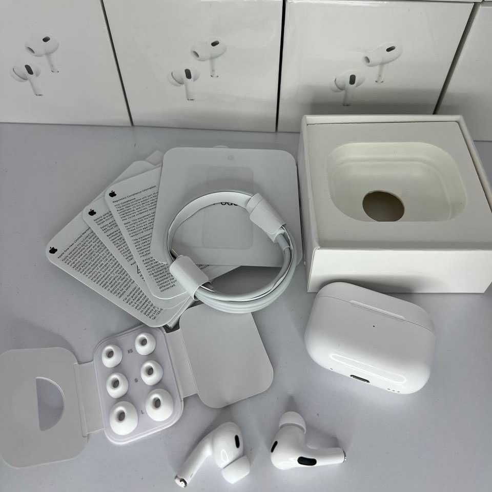 Навушники Apple AirPods Pro 2 1:1 (чіп Airoha)