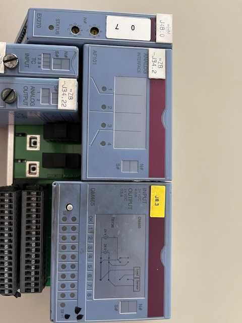 B&R MODUŁ EX270 + KARTY DM465  sterownik, regulator DM465