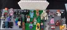 Zestaw 30 Figurek postaci klocki kompatybilne z LEGO Minecraft  wither