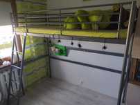 Łóżko piętrowe Ikea Svärta