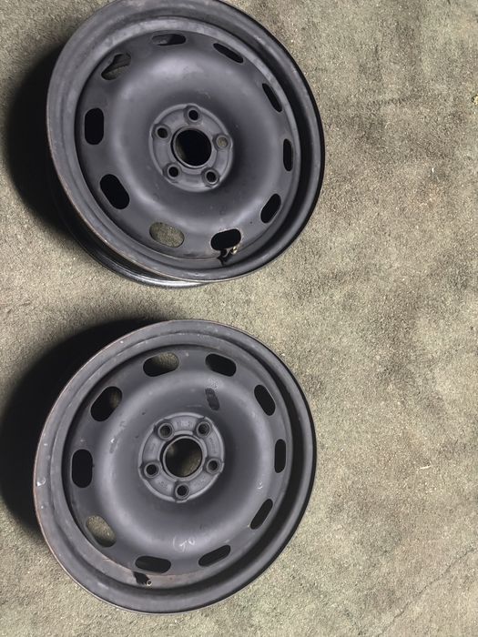 5x100 6J15 ET38 VW SEAT AUDI polo ibiza a1 felgi stalowe