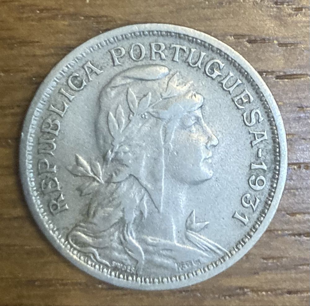50 centavos alpaca de 1931 muito acima da média