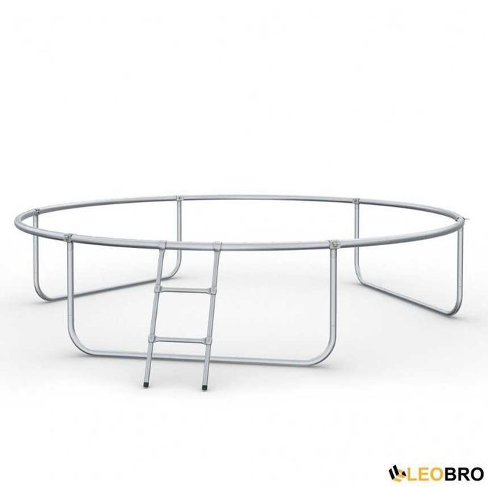 Батут із внутрішньоюсіткою 252 см LEOBRO Pro 8FT GREEN