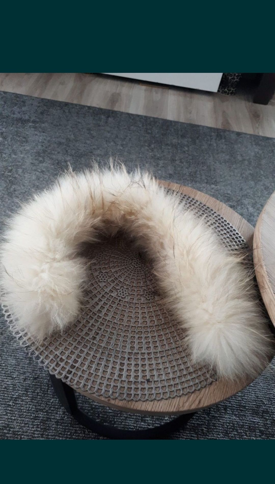 Obszycie kaptura futerko naturalne 55cm