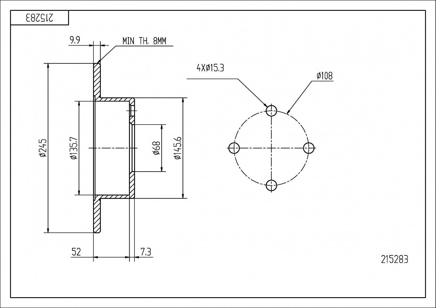 Audi 80 B4 91-96 Tarcze hamulcowe tył kpl.2szt.> PROMOCJA !!!