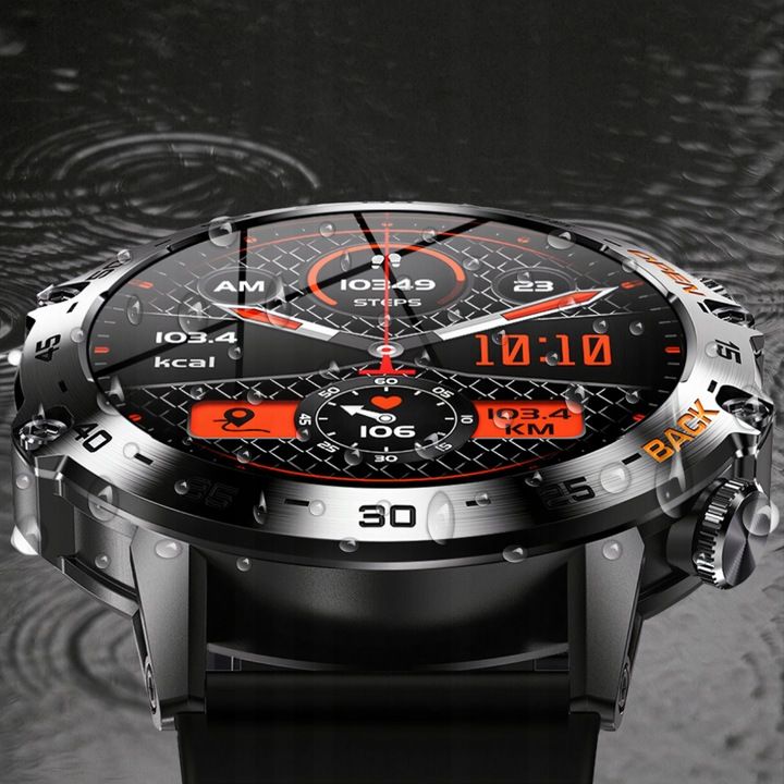 Smartwatch Zegarek Męski Rozmowy Polskie Menu 360x360 Kroki Sms 400 Ma