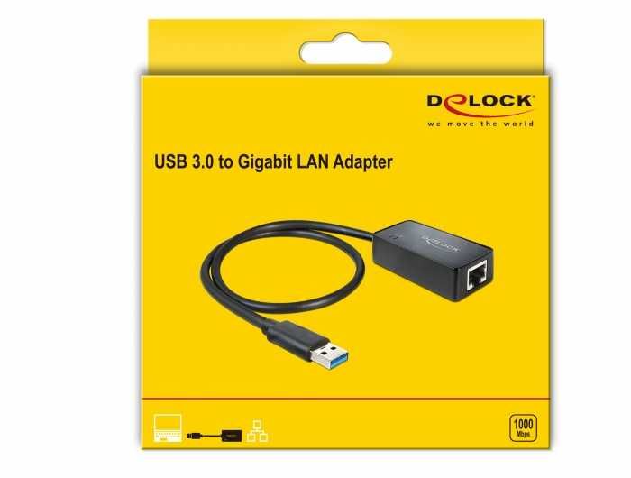 Karta LAN USB 3.0 Gigabit LAN 10/100/1000 Mbps