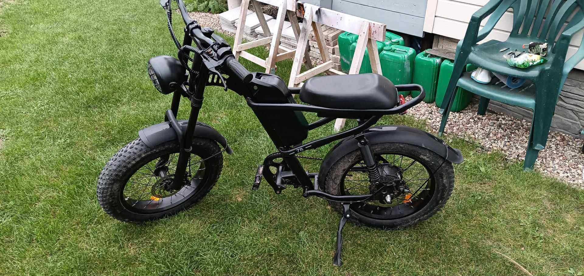 Rower elektryczny fatbike z8