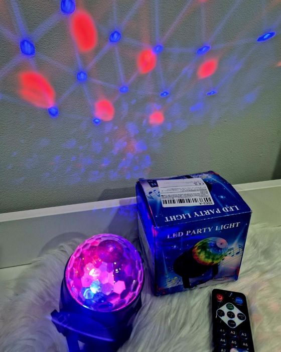Bola luz led RGB