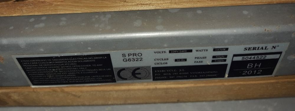 Passadeira BH Spro profissional eletrica de ginasio  profissional