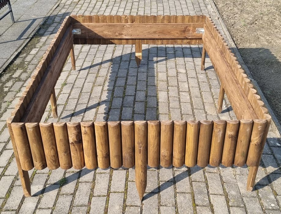 Grób tymczasowy, obudowa nagrobku 180 x 134 cm