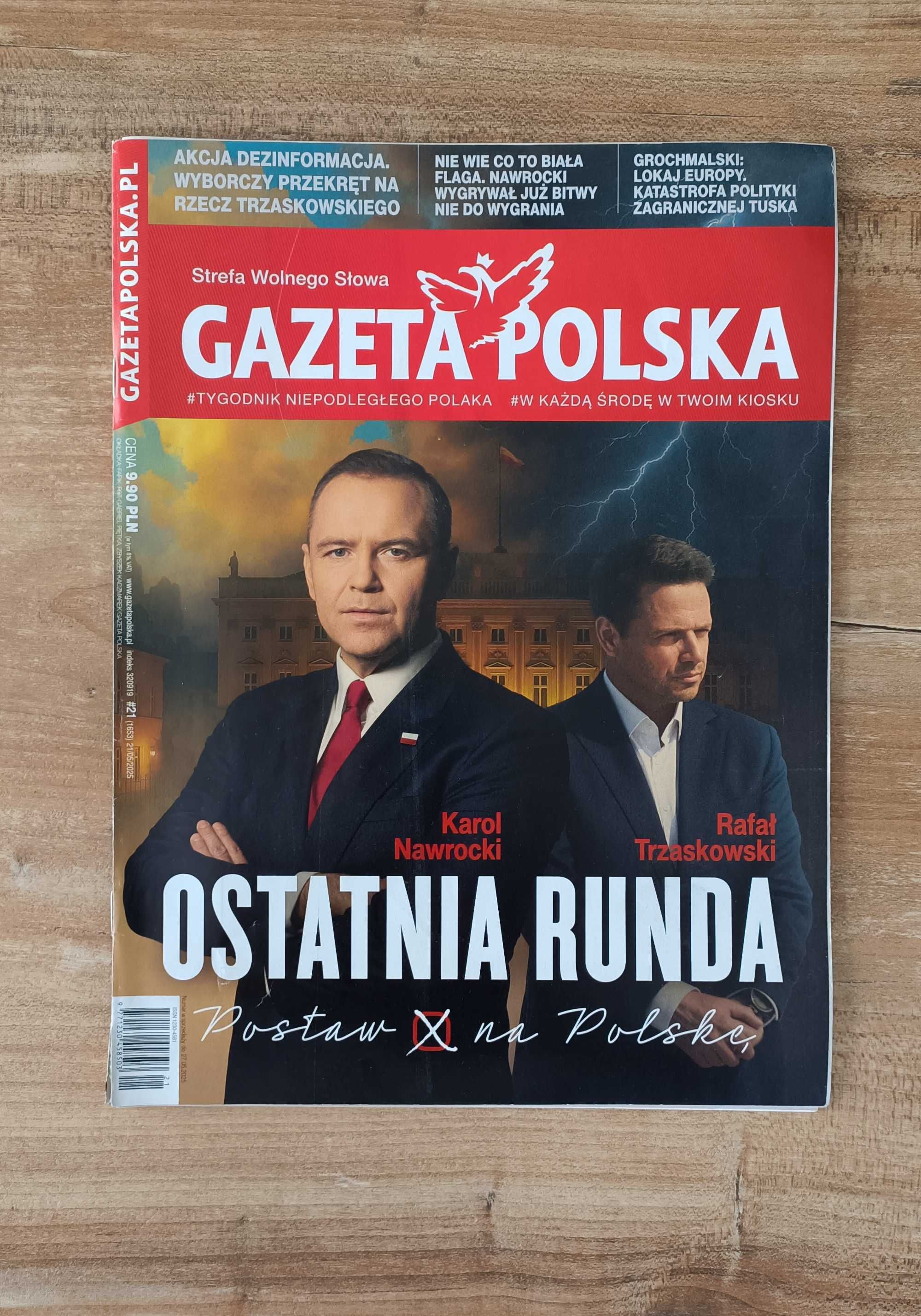 GAZETA POLSKA - 9 wydań - Stan Idealny