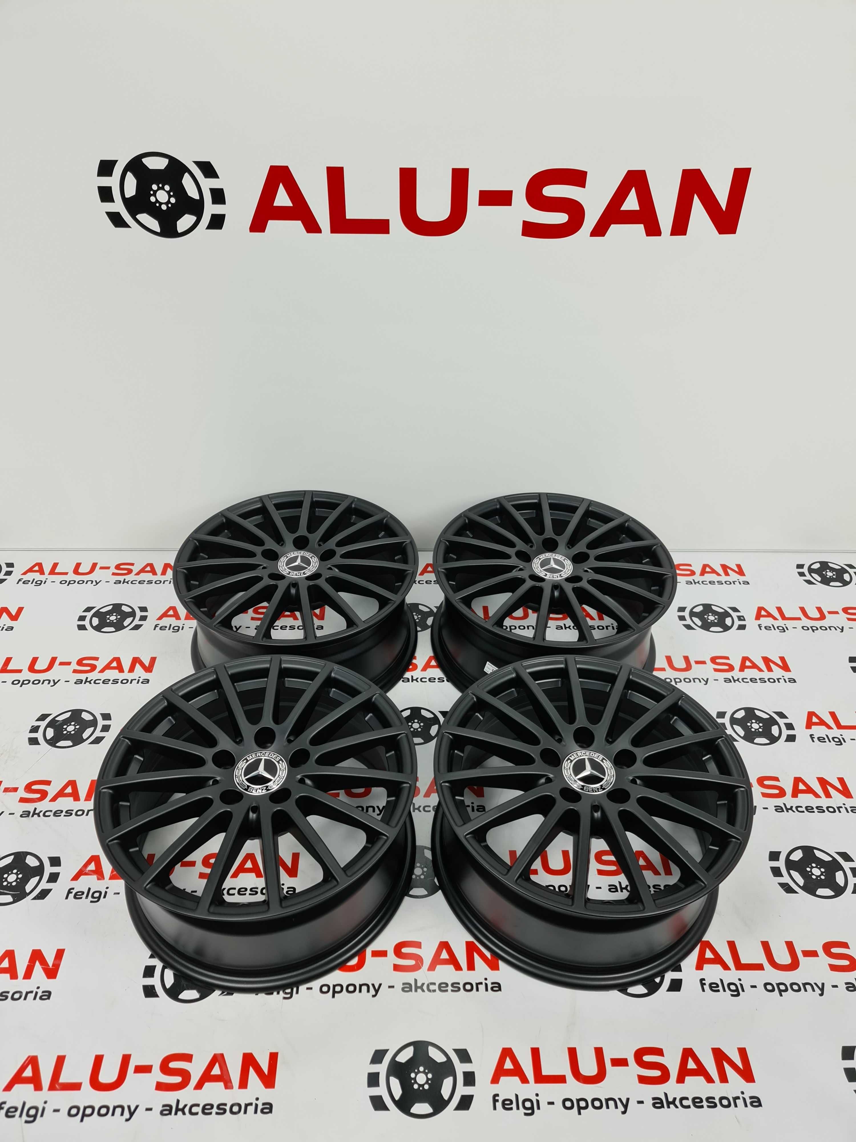 NOWE alufelgi MERCEDES 16" 5x112 C-Klasa E-Klasa CLC CLK SLK Czarne