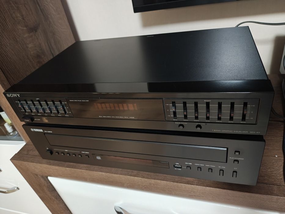 Korektor Graficzny equalizer Sony SEQ-411 vintage TOP Made in Japan