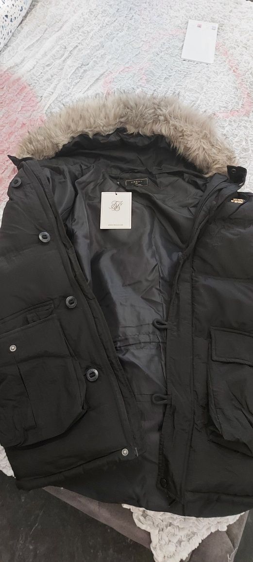 Kurtka męska parka Siksilk r. L.