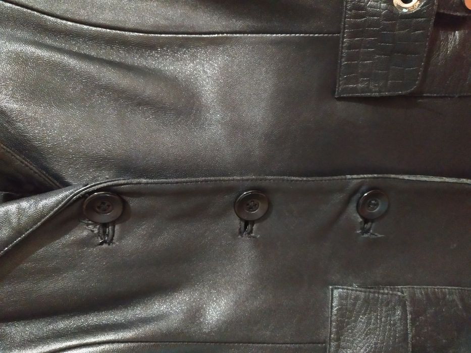 Продам пиджак кожанный