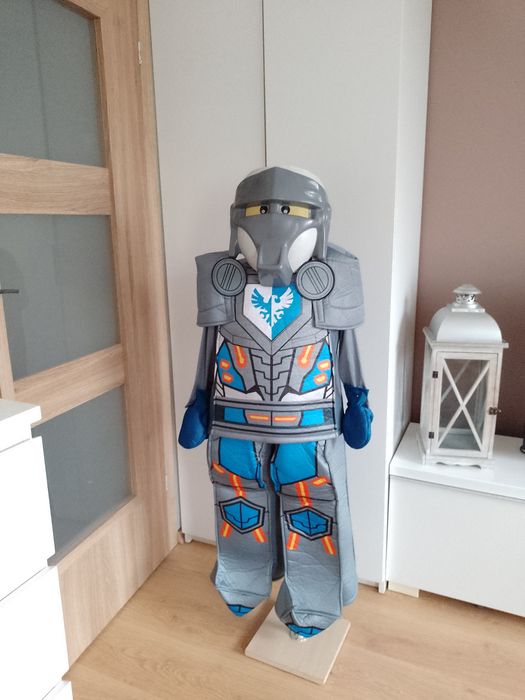 Strój karnawałowy 3D LEGO NINJAGO  NINJA +maska kostium 104/116 (18)