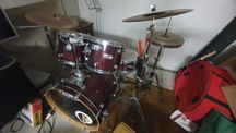 Zestaw perkusyjny Mapex Pro M + statywy, pokrowce