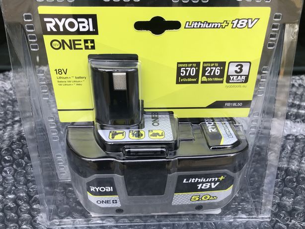 Ryobi akumulator litowo-jonowy ONE+ 5,0Ah RB1850X