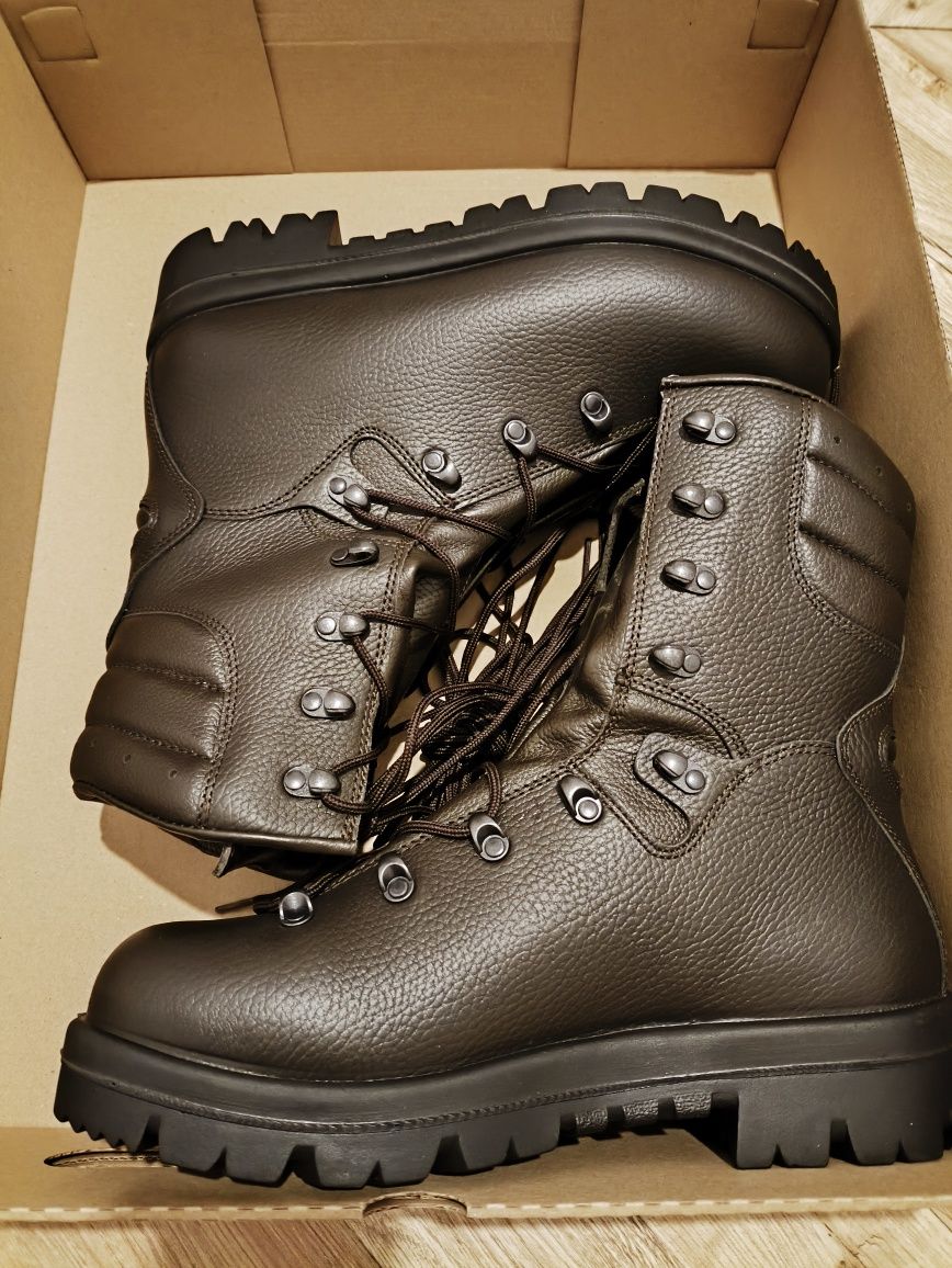 Buty zimowe brązowe DEMAR 933A wojskowe rozmiar 28cm (44)