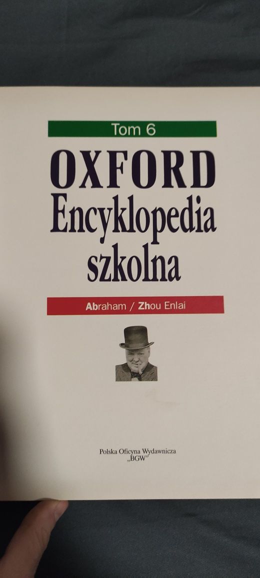 Oxford Encyklopedia szkolna.Biografie .Tom 6