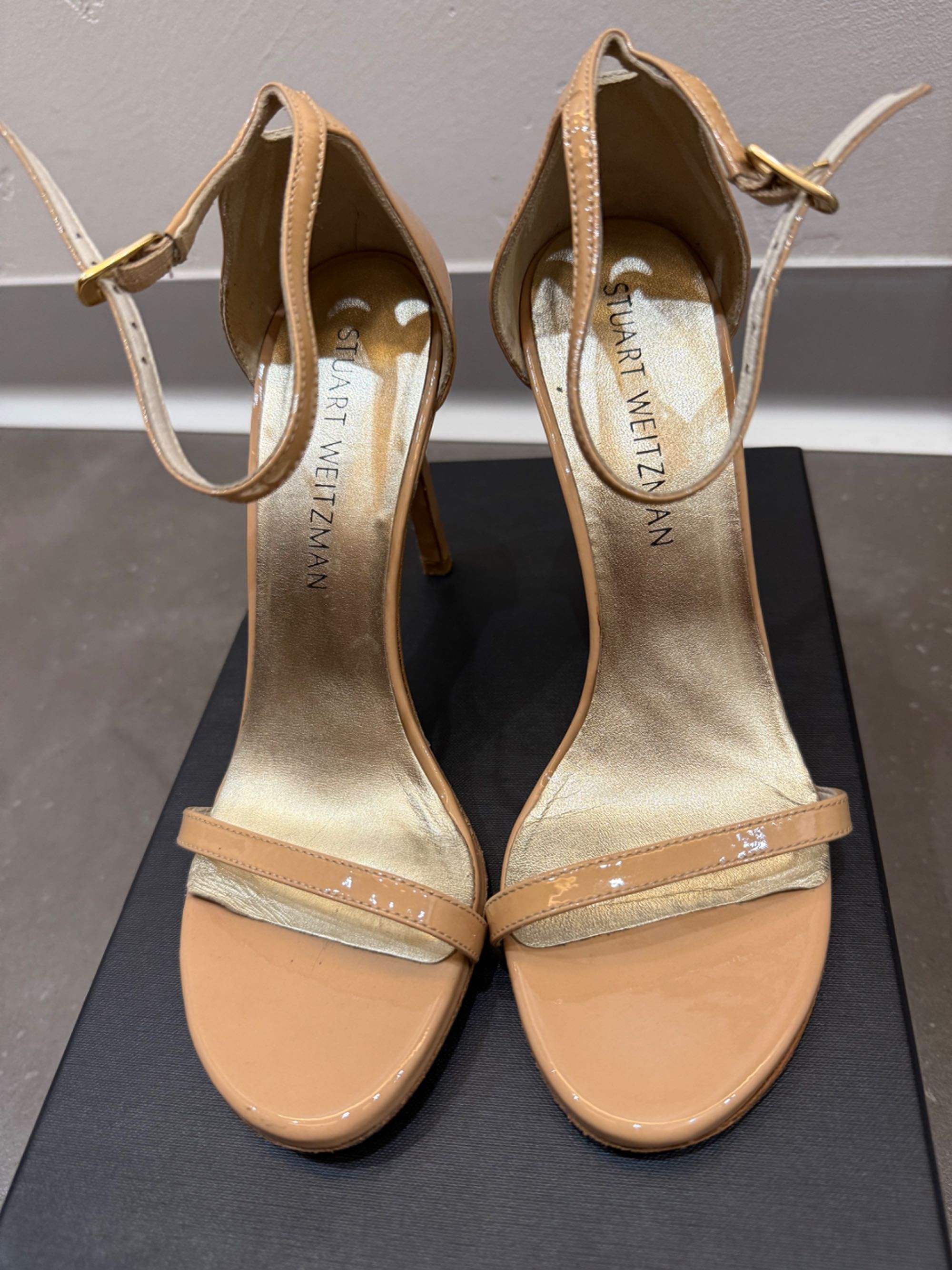 Оригінал! Класика. Жіночі туфлі Stuart Weitzman босоніжки нюдові