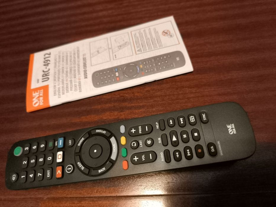 Comando universal p/TV Sony
