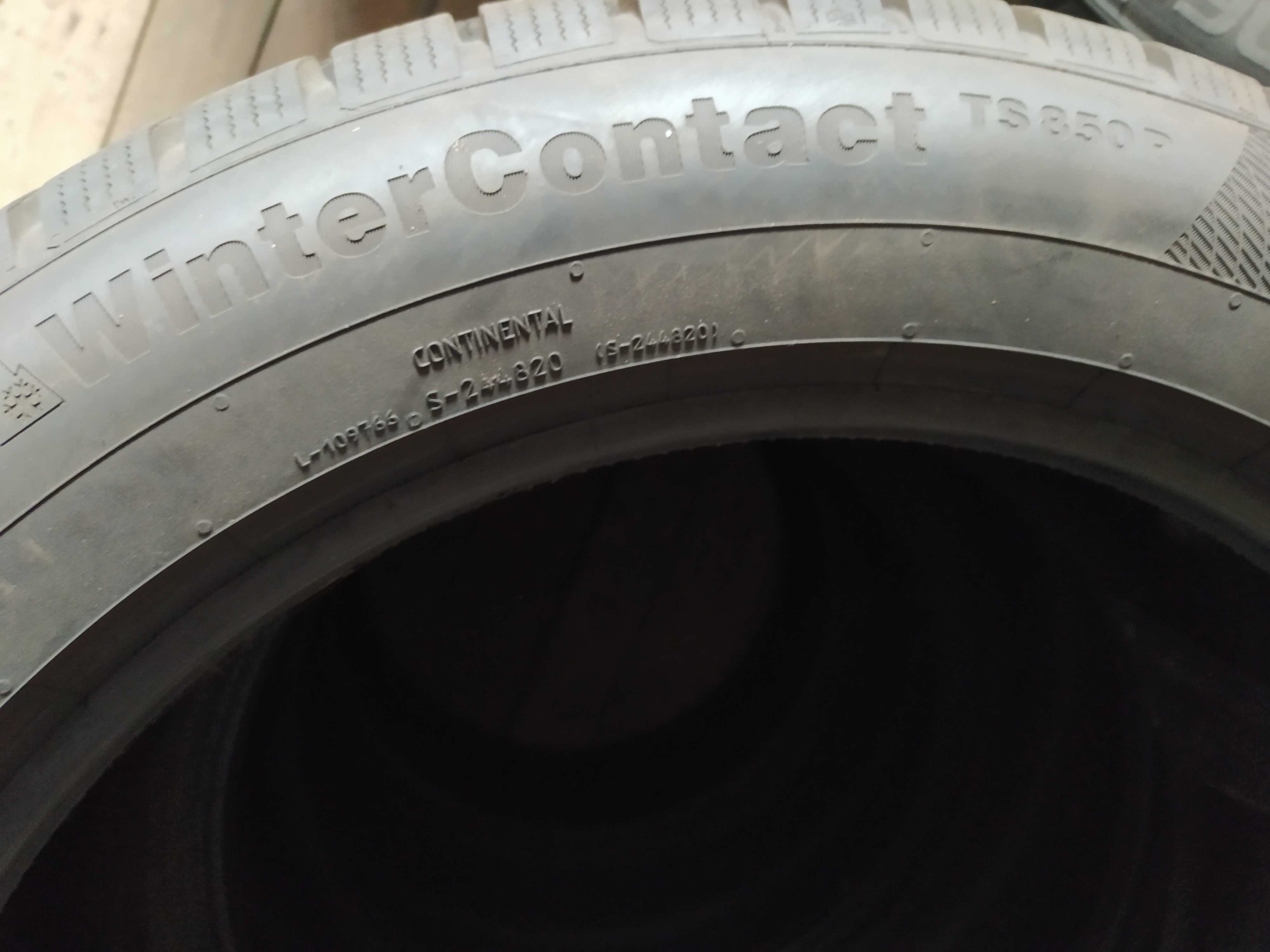 4 opony zimowe continental stan bardzo dobry