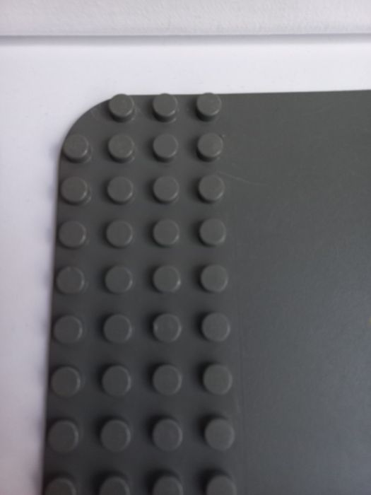 Klocki Dwie płytki szare Lego Duplo