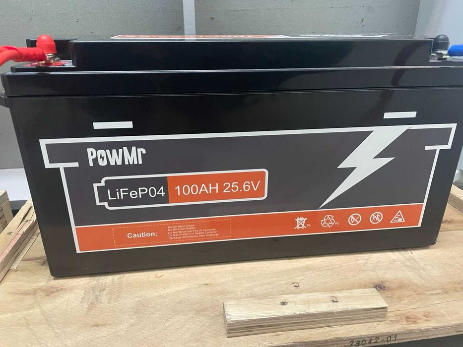Акумулятор PowMr POW-100AH-25.6V (LiFePO4)