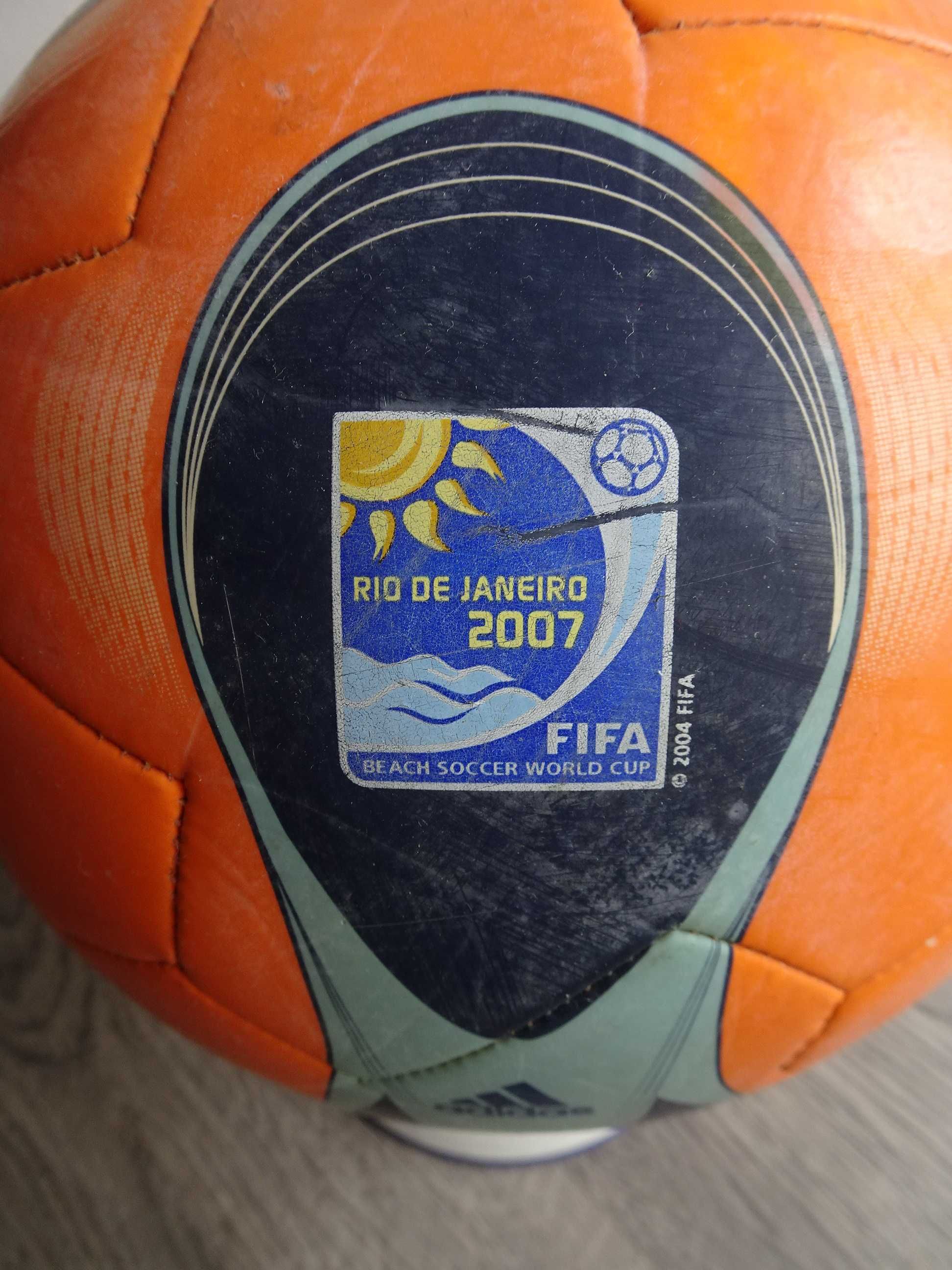 Bola futebol de jogo match ball Mundial Futebol Praia Rio Janeiro 2007