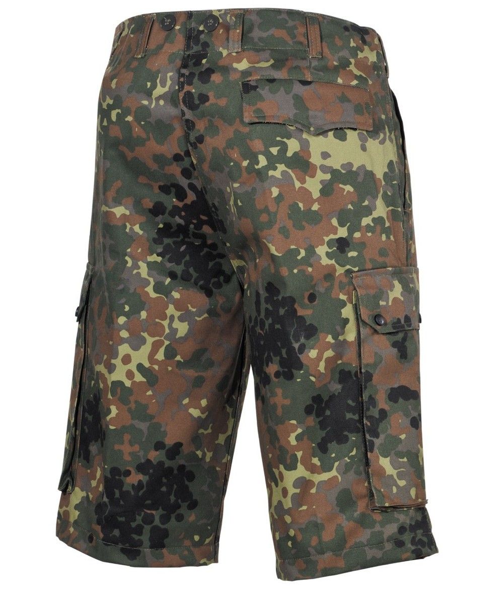 spodnie bw bermuda flecktarn m