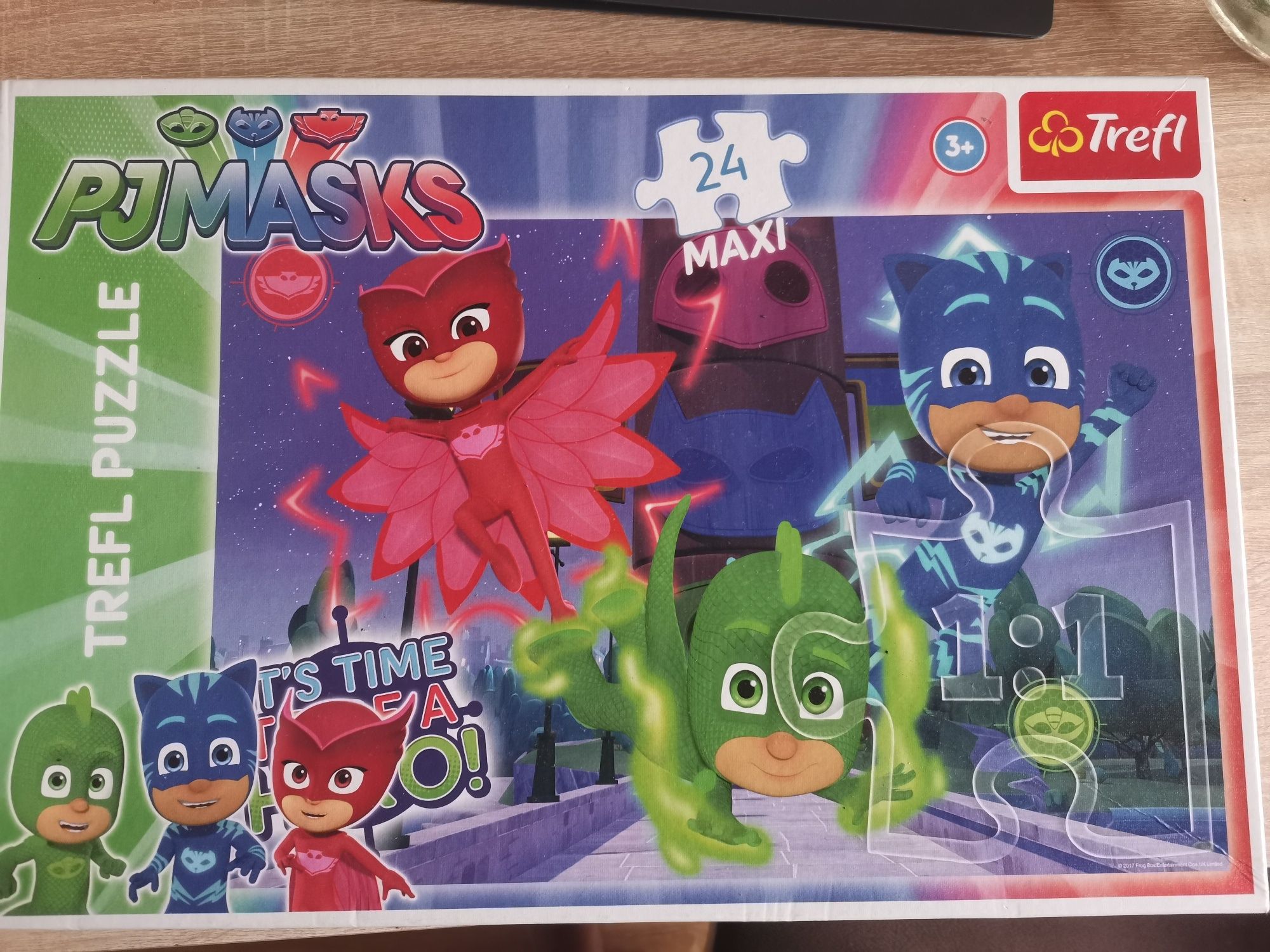 Puzzle maxi 24 trefl - psi patrol, pjmasks, Bob budowniczy