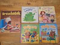 Książki dla dzieci: Brzuchatek, Mały Miś, Ruchome obraz, Tosia i Julek