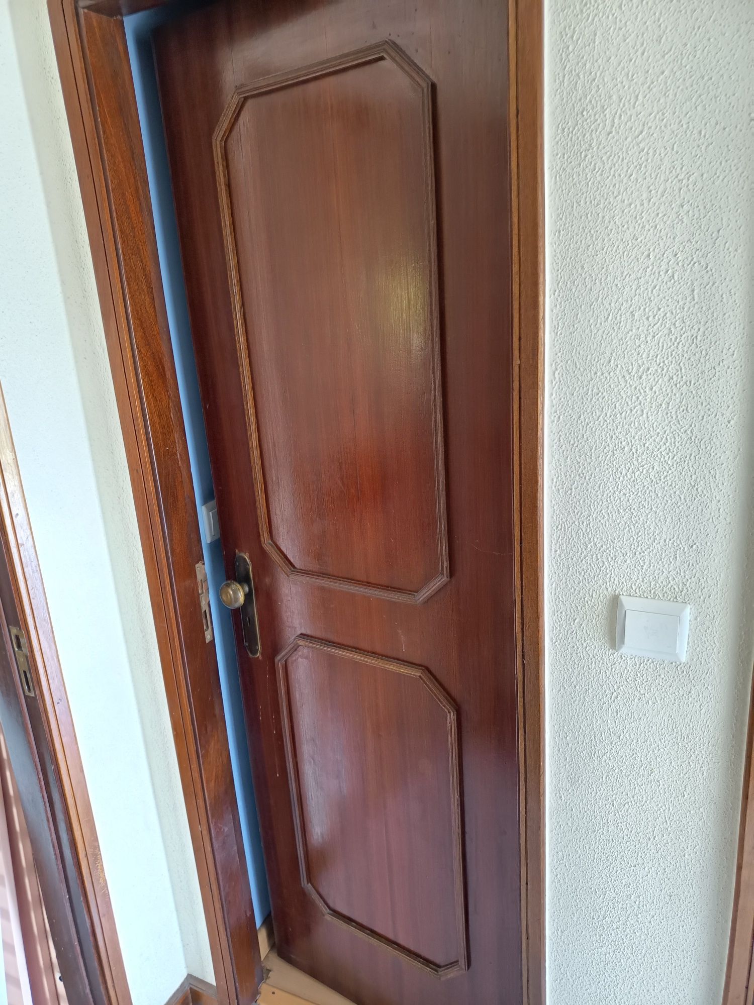 Portas Interiores Madeira Espelhadas Vidros