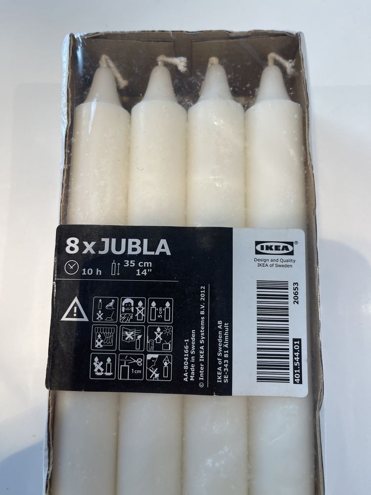 Velas novas do IKEA