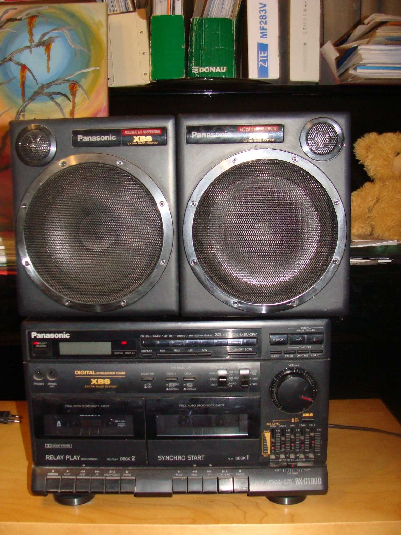 Panasonic RX-CT900 vintage boombox