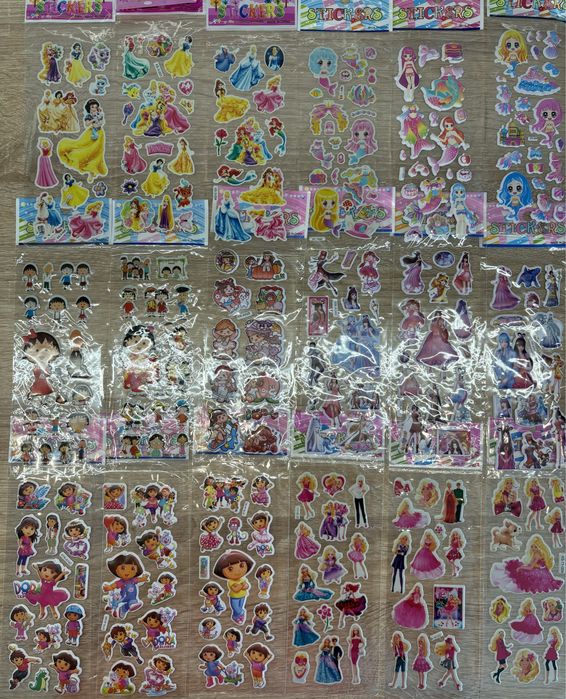 Стікери дитячі, наліпки